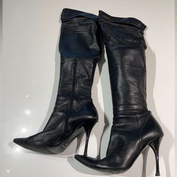 Women’s Brown’s over the knee leather boots - Picture 1 of 6